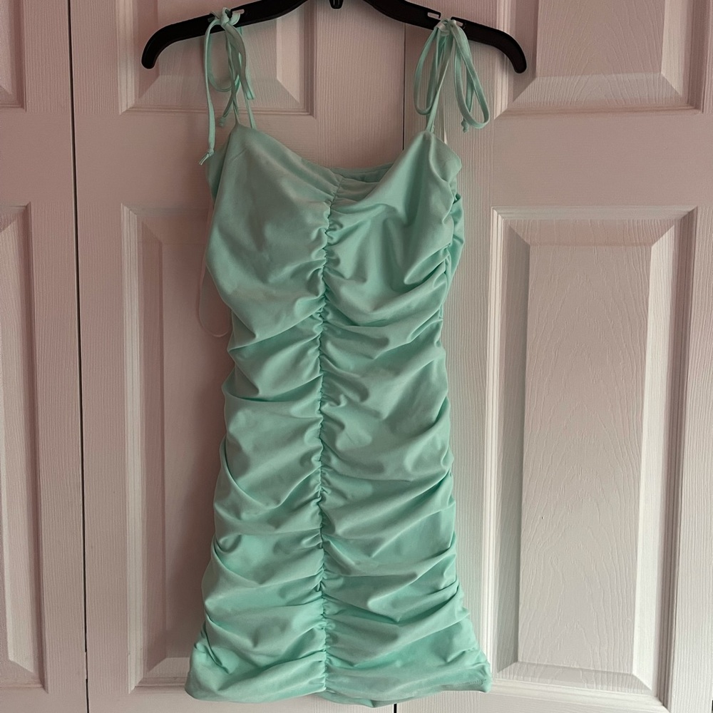 Teal Hoco Dress